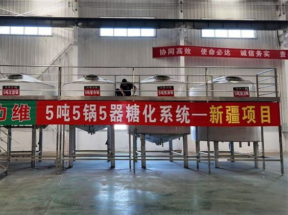 金阳精酿啤酒设备厂—5吨精酿啤酒设备—新疆项目